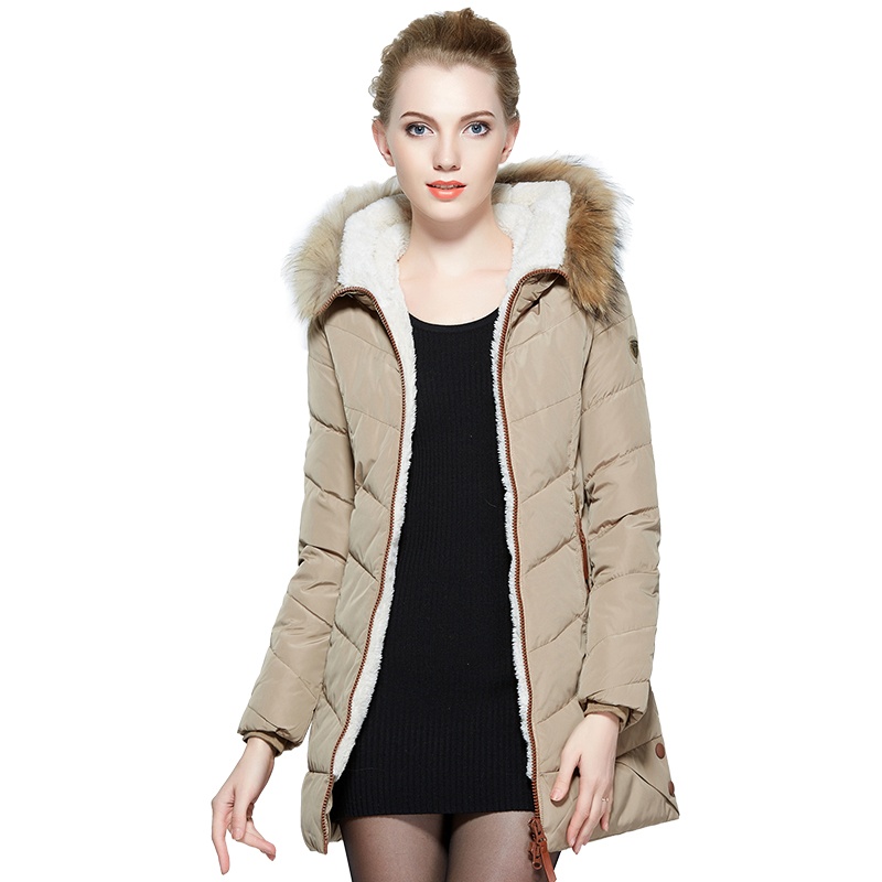 【<em>雅鹿羽绒服</em>/棉衣】2013正品雅鹿新款<em>女装</em>貉