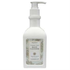 The face shop菲诗小铺欧洲芬芳身体沐浴露290ml