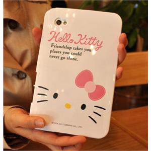 韩国Hello Kitty 猫 三星P1000 Samsung Galaxy Tab 硅胶套