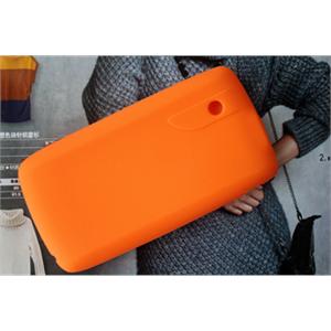 酷玛特 ZTE中兴 V880 手机壳 保护壳 手机套 至柔硅胶套（橙色）