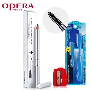 正品 娥佩兰OPERA 眉笔1.2g 1#烟灰色 带螺旋刷 眉笔