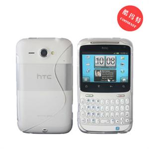 htcg16 HTC Chacha G16手机壳手机套硅胶套海水与火焰（透白）