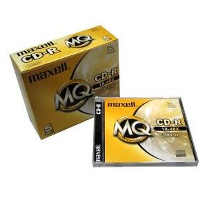 maxell 麦克赛尔 CD-R 48X 700M 5片盒装 刻录光盘 热卖推荐！