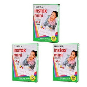 富士拍立得 一次成像 mini7s 相纸 mini25 mini50s 3盒套装