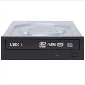 建兴（LITEON）IHAS524-T26 24X 串口 DVD刻录机 黑色