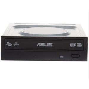 华硕（ASUS）DRW-24D1ST 24速 串口 DVD刻录机（黑色）