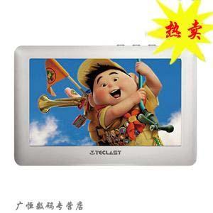 台电MP4 C430＋ 1080P高清播放器 白色 4G 4.3寸屏 支持OTG直播