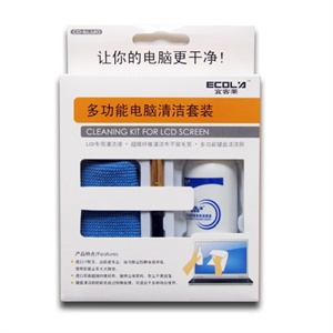 【当当自营】 宜客莱 （ECOLA） 多功能电脑清洁套装 CD-EL130