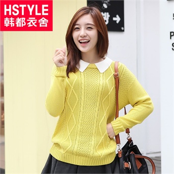 韩都衣舍 毛衣EK1615FX小组,韩都衣舍 毛衣E