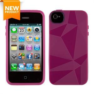 嗜血判官Speck GeoMetric iPhone 4代 几何图案 闪耀钻石彩壳 红