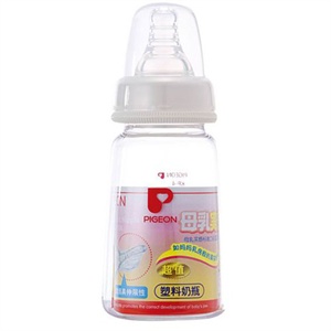 Pigeon 贝亲标准母乳实感塑料奶瓶 200ML