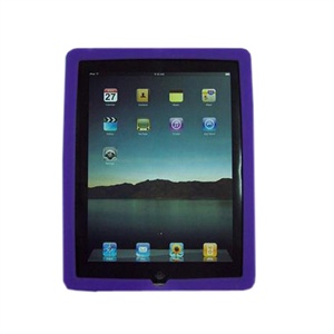 Funmax 苹果iPad 2代硅胶保护套 紫色