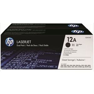惠普（HP）LaserJet Q2612A twins 双包硒鼓 超值套装