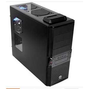 Tt（thermaltake）V3 中塔机箱（顶置热插拔/USB3.0/全黑化）
