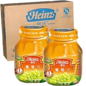 亨氏 葡萄汁(4个月以上) 118ML*12瓶/箱