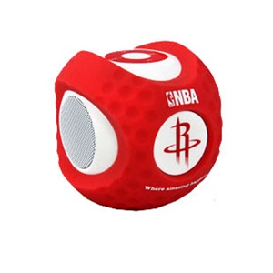 NBA正品 火箭主题音响 NZ110 防摔音箱 篮球迷创意 小音箱