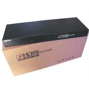 奥视通 OST-HD108 HDMI分配器 1进8出多功能分配器