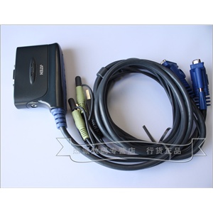 ATEN KVM 多电脑切换器CS62US|CS-62US 2口USB