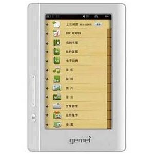 歌美GM6000 4G 4.3寸触摸PDF彩色电子书 电纸书
