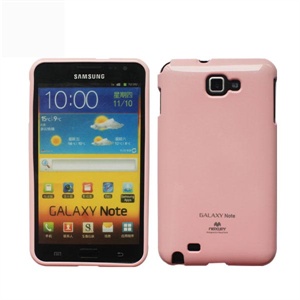 韩国三星i9220手机壳Galaxy Note N700硅胶壳mercury（浅粉）