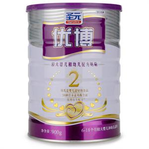 圣元 优博2段较大婴儿配方奶粉 900g/听(6-12个月)