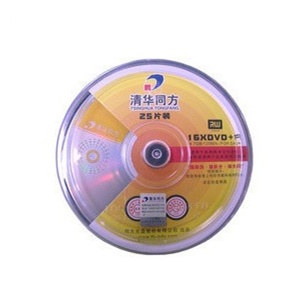 清华同方16X DVD+R(25片装） 正品行货 超级价格