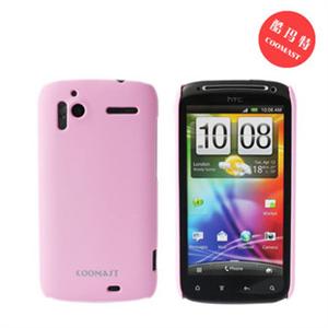 酷玛特 多普达HTC G14手机壳保护壳外壳超薄磨砂炫彩壳（可爱粉）