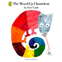 The Mixed-Up Chameleon by Eric Carle 《变色龙》作者:艾瑞-卡尔 (ISBN9780140506426)
