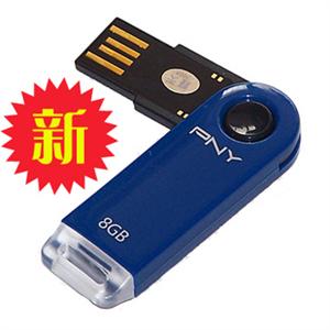 必恩威 PNY K1 8G 8GB U盘 旋转优盘 一按即开