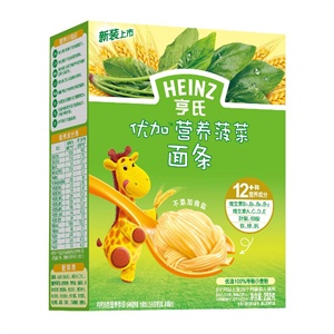 亨氏优加营养菠菜面条246g