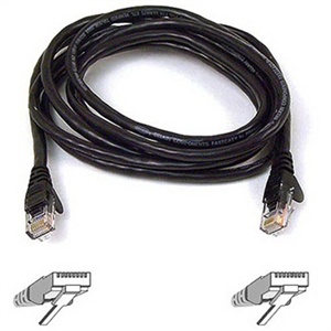 【当当自营】贝尔金（BELKIN）高性能6类网线黄金版 RJ45(2.1米，黑色,插头注塑/保护凸耳) A3L980vzh07BLKS
