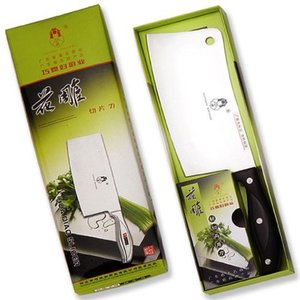 （包邮）巧媳妇花雕文武刀 塑柄 T-464