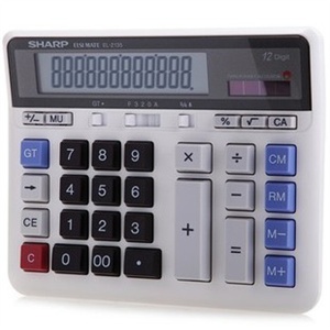 计算器专售 夏普 SHARP EL-2135 银行计算器 EL2135
