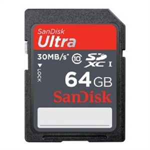 【当当自营】 SanDisk 闪迪 Ultra SDXC Class10 UHS-1 200X 64G 至尊高速SDXC存储卡