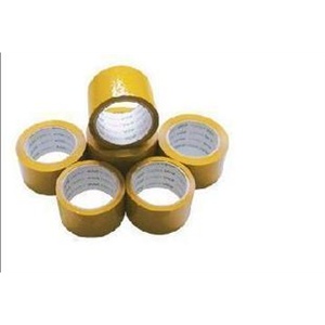 米黄封箱胶带48MM*100Y(6粒装)