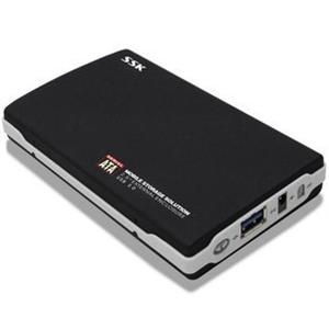 SSK飚王 黑鹰 SHE072 USB3.0高速移动硬盘盒 3.0串口 SATA 硬盘盒