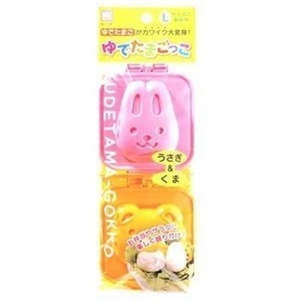 日本进口人气可爱鸡蛋模具（小兔子+小熊）2128