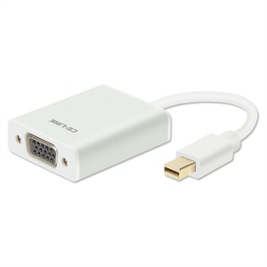 CE-LINK MINI Displayport to VGA转换器 mini dp转VGA线mac 配件
