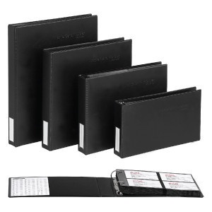 得力文具 得力5795 得力240张商务活页名片册 得力名片册