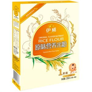 伊威纯米粉（辅食添加初期-24个月）250g