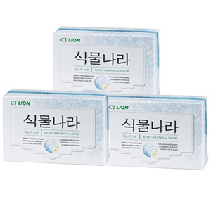 韩国希杰 植物物语spa香皂100g*3