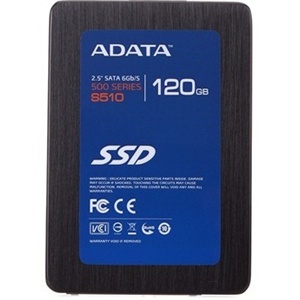 威刚（ADATA)510系列 120G 2.5英寸 SATA-3固态硬盘
