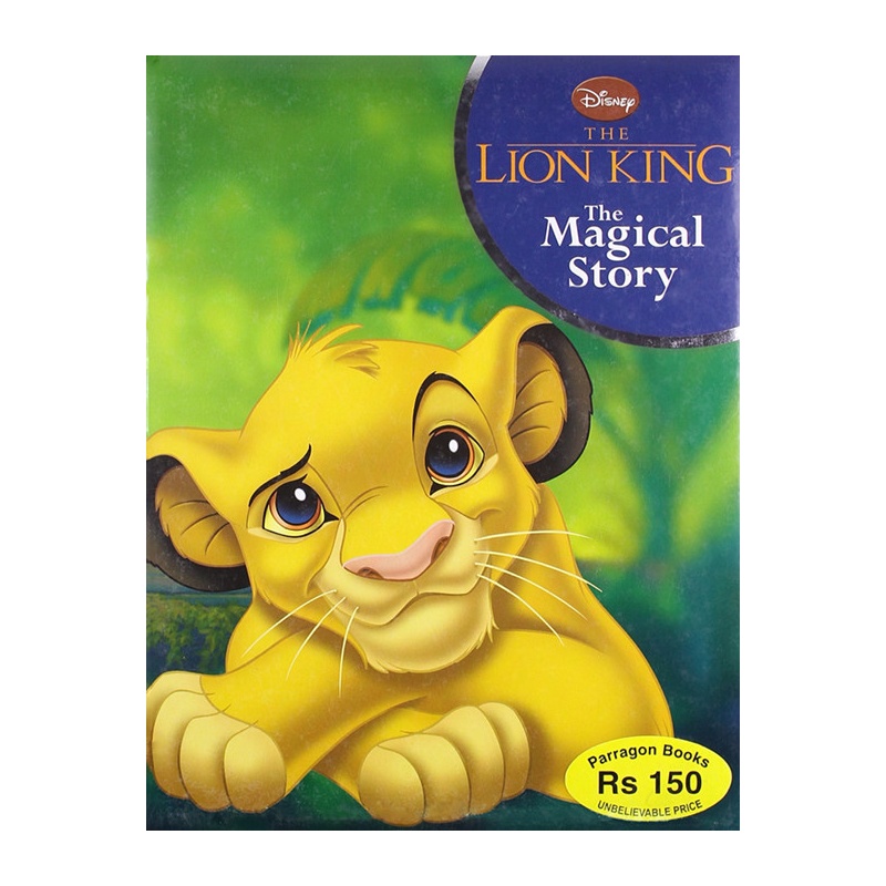 《魔法故事:迪士尼狮子王 英文原版 Disney Th