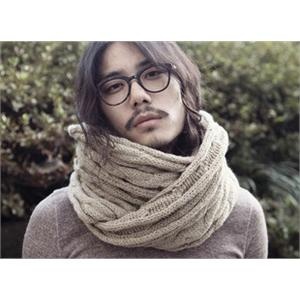 【品牌直供】2011秋冬新款 时尚 男士小麻花围脖 217-Z101