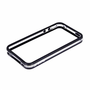 【当当自营】 x-doria 道瑞 Iphone4保护壳/保护套 原装款 双色双料 软硬2种材料同模制造 内外双色 时尚炫彩（透明+黑）