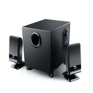 漫步者（EDIFIER） R101V 2.1声道多媒体音箱 黑色