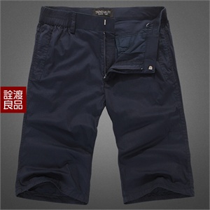 诠渡良品 2012 夏装新款儒雅绅士低调格纹休闲中裤 82204