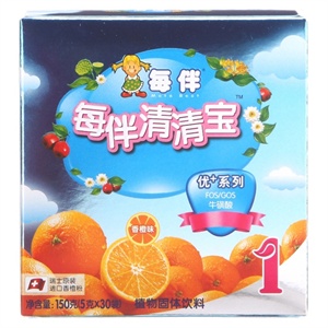 每伴 优+香橙清清宝1段150g