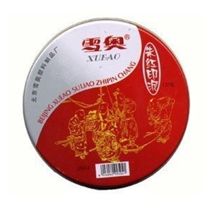 雪奥印泥 型号：0505 颜色：红色 重量：60g