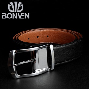 BONVEN/邦纹 男真皮针扣皮带 多功能皮带 专柜正品